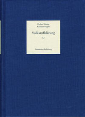 Volksaufklärung. Biobibliographisches Handbuch zur Popularisierung... / Band 3,1-4: Aufklärung im 19. Jahrhundert – »Überwindung« oder Diffusion?