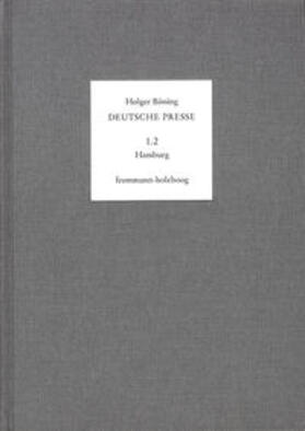 Deutsche Presse / Band 1.2: Hamburg. 1766-1795