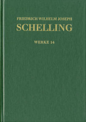 Schelling, F: Friedrich Wilhelm Joseph Schelling