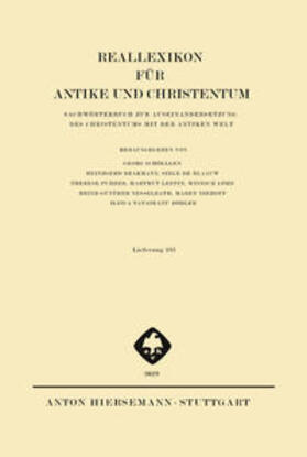 Reallexikon für Antike und Christentum