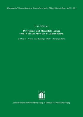 Schirmer, U: Finanz- und Messeplatz Leipzig