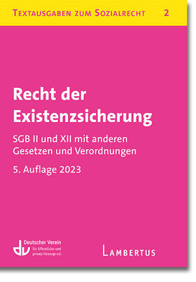 Bürgergeld, Grundsicherung für Arbeitsuchende. SGB II mit Verordnungen