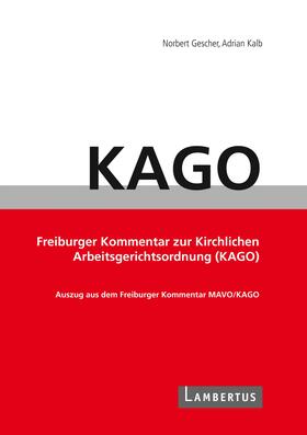 Handbuch KAGO-Kommentar