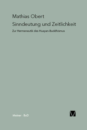 Sinndeutung und Zeitlichkeit