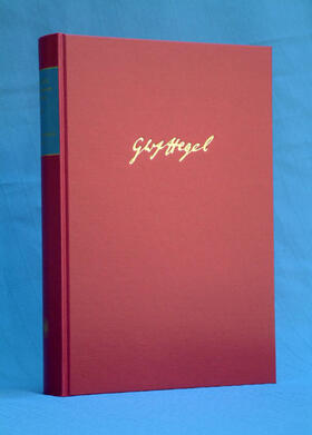 Hegel, G: Gesammelte Werke / Vorlesungen über die Philosophi