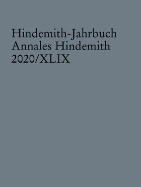 Hindemith-Jahrbuch