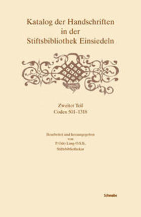 Katalog der Handschriften in der Stiftsbibliothek Einsiedeln.