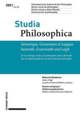 Sémiotique, Grammaire et Logique / Semiotik, Grammatik und L