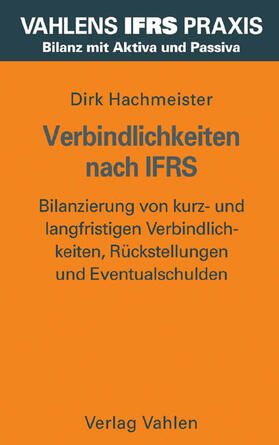 Verbindlichkeiten nach IFRS