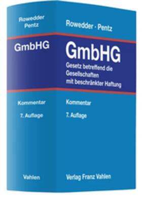 Gesetz betreffend die Gesellschaften mit beschränkter Haftung: GmbHG