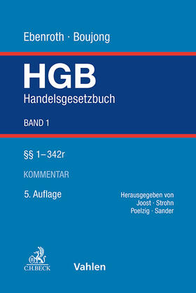 Handelsgesetzbuch: HGB  Bd. 1: §§ 1-342e