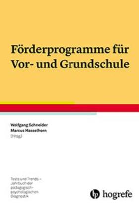 Förderprogramme für Vor- und Grundschule