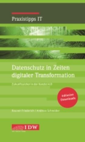 Friederich, R: Datenschutz in Zeiten digitaler Transformatio