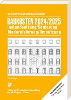 Baukosten 2024/2025 Band 1: Altbau – Instandsetzung, Sanierung, Modernisierung, Umnutzung 