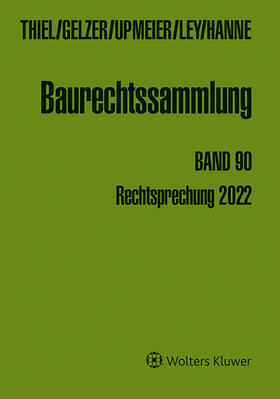 Baurechtssammlung Band 90