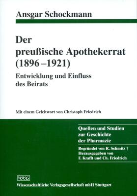 Der preußische Apothekerrat (1896-1921)