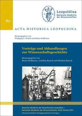 Vorträge und Abhandlungen Wissenschaftsgesch. 2017-19