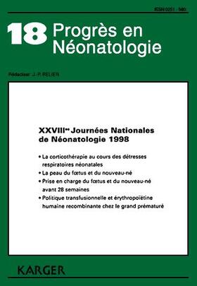 Journées Nationales de Néonatologie 1998