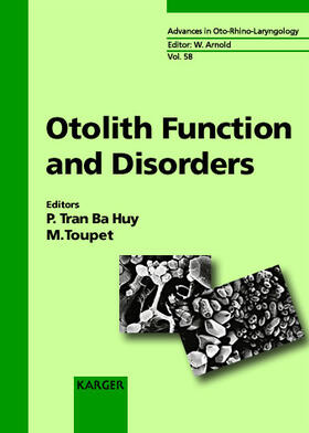 Otolith Function and Disorders