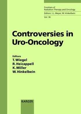 Controversies in Uro-Oncology