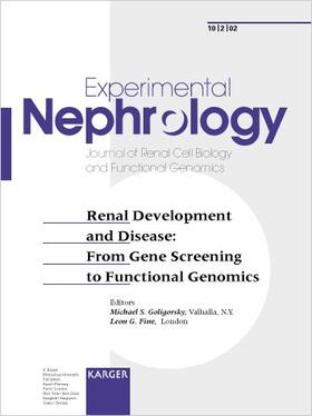 Renal Development and Disease: From Gene Screening to Functional Genomics