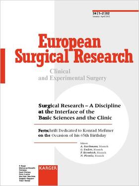Surgical Research - A Discipline at the Interface of the Basic Sciences and the Clinic