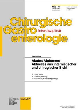 Akutes Abdomen: Aktuelles aus internistischer und chirurgischer Sicht