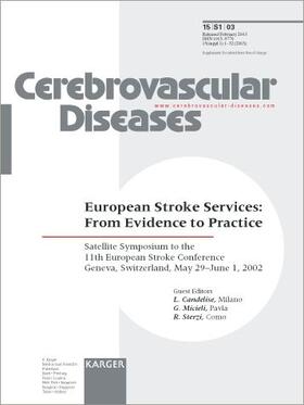 European Stroke Services: From Evidence to Practice