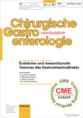 Endokrine und mesenchymale Tumoren des Gastrointestinaltrakts
