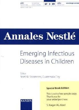 Emerging Infectious Diseases in Children