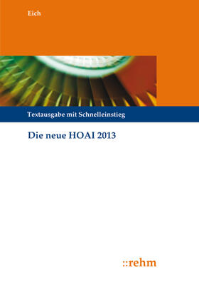 Die neue HOAI 2013