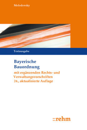 Bayerische Bauordnung Textausgabe