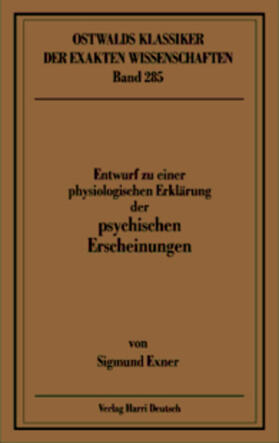 Entwurf zu einer physiologischen Erklärung der psychischen Erscheinungen (1894)