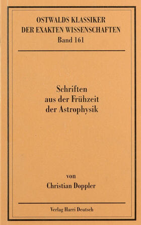 Schriften aus der Frühzeit der Astrophysik (Doppler)