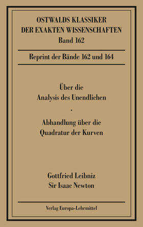 Leibniz, G: Über die Analysis des Unendlichen /Abhandlungen