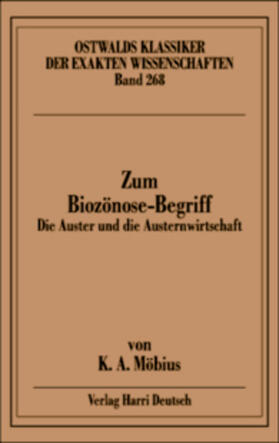 Zum Biozönose-Begriff