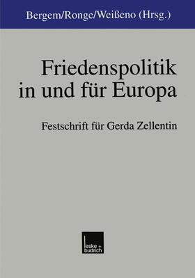 Friedenspolitik in und für Europa