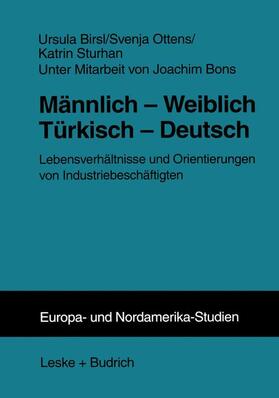 Männlich ¿ Weiblich Türkisch ¿ Deutsch