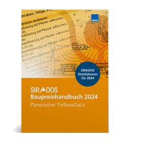 SIRADOS Baupreishandbuch Planerischer Tiefbau/GaLa 2024