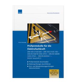 Prüfprotokolle für die Elektrofachkraft