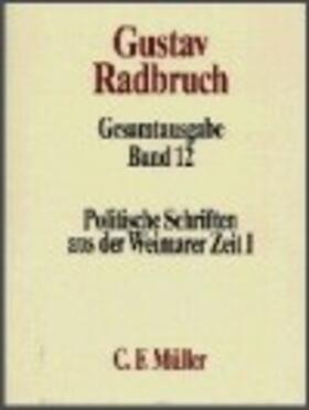 Gustav Radbruch Gesamtausgabe