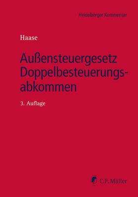 Heidelberger Kommentar Außensteuergesetz Doppelbesteuerungsabkommen