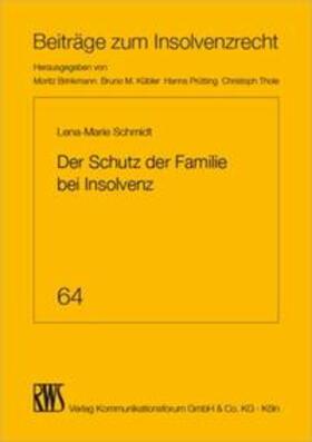 Schmidt, L: Schutz der Familie bei Insolvenz