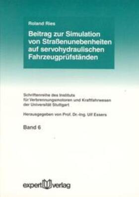 Beitrag zur Simulation von Straßenunebenheiten auf servohydraulischen Fahrzeugprüfständen