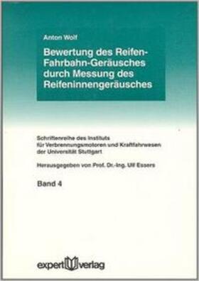 Bewertung des Reifen-Fahrbahn-Geräusches durch Messung des Reifeninnerengeräusches