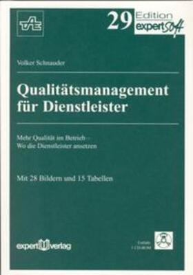 Qualitätsmanagement für Dienstleister