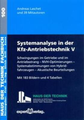 Laschet, A: Systemanalyse in der Kfz-Antriebstechnik V