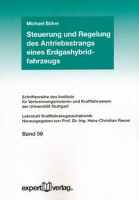 Steuerung und Regelung des Antriebsstrangs eines Erdgashybridfahrzeugs