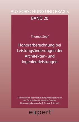 Honorarberechnung bei Leistungsänderungen der Architekten- und Ingenieurleistungen