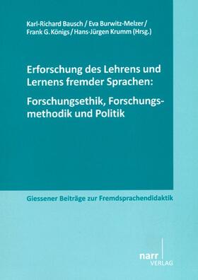 Erforschung des Lehrens und Lernens fremder Sprachen Forschu